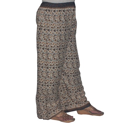 Women Harem Yoga Trouser Baggy Gypsy Boohoo Hippie Silk Plazo A-35