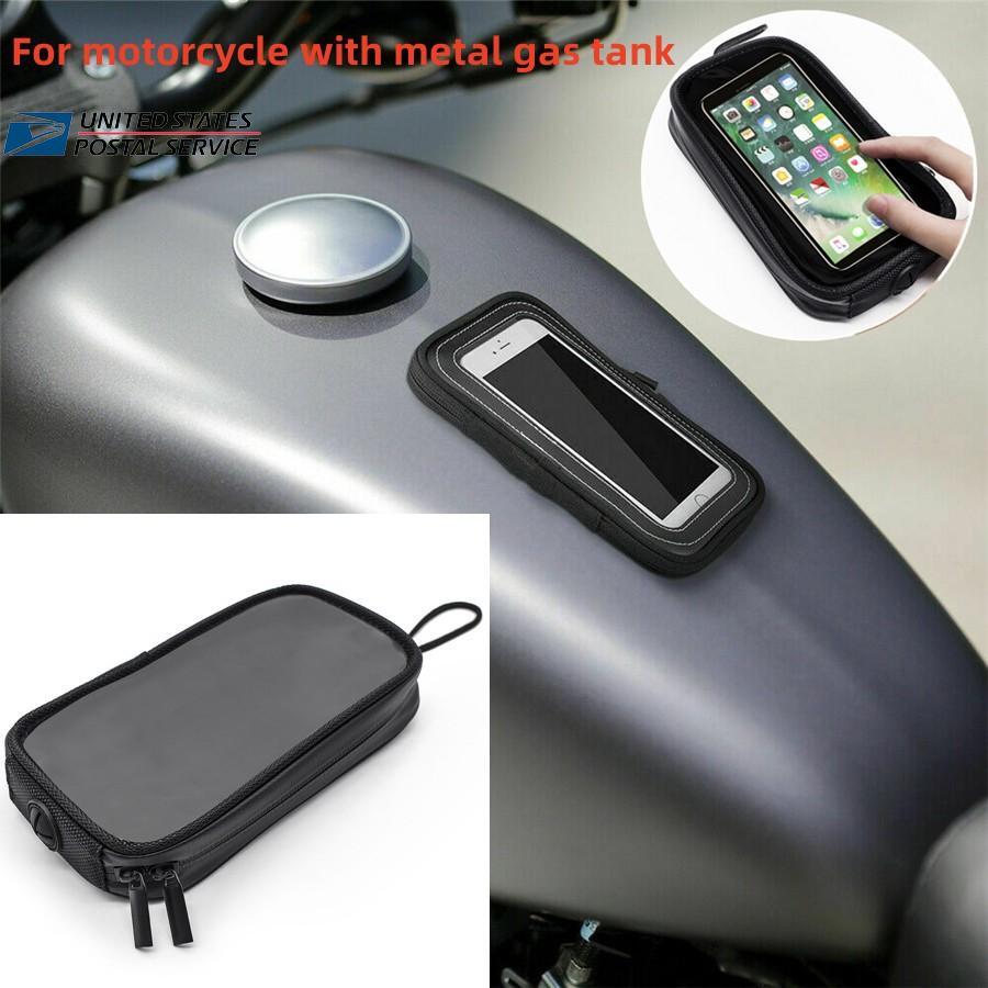 1PC Magnetic Sport bike Motorcycle Fuel Tank Bag Cell Phone 
