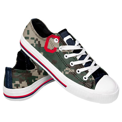 FOCO Cleveland Indians Low Tops Sneakers Size 11 Digi Camo Pattern New In box