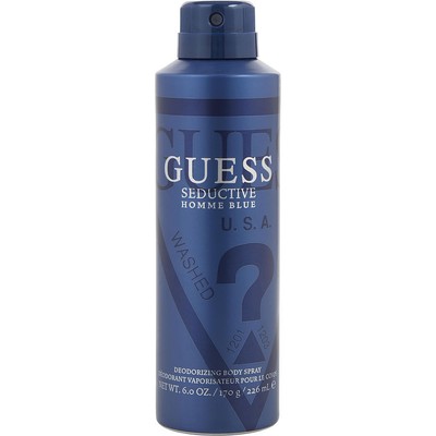 Guess Seductive Homme Blue by Guess Body Spray 6 Oz for Mens BRANDED