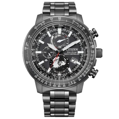 CITIZEN PROMASTER BY3005-56G SKY Series Geo Trekker Eco Drive Black Men's Watch