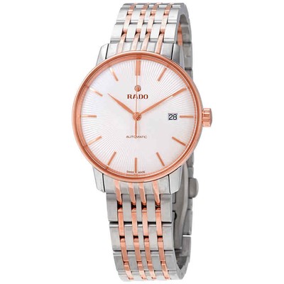 Классические мужские двухцветные часы Rado Coupole с автоподзаводом R22860027