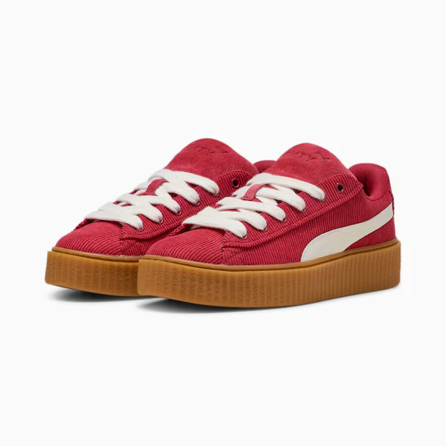 Pre-owned Puma X Rihanna Fenty Creeper Phatty Corduroy Red (399870-04) Expeditedship