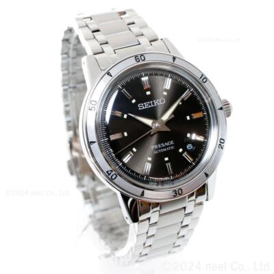 Pre-owned Seiko Presage Sary249 Men Watch Style 60's Automatic Mechanical Stainless Steel