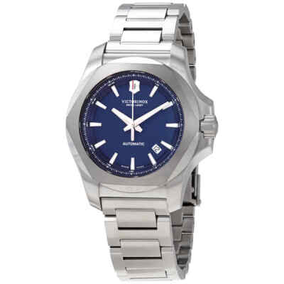 Pre-owned Victorinox I.n.o.x. Automatic Blue Dial Men's Watch 241835