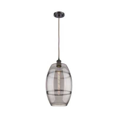 Innovations 516-1P Vaz 1Lt 10'' Cord Mini Pendant, BZ/SM - 516-1P-OB-G557-10SM