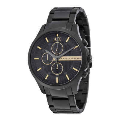 Мужские часы AX2164 с хронографом Armani Exchange с черным циферблатом