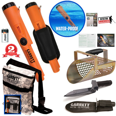 Garrett Propointer AT Waterproof pinpointer + Digger + Pouch + Scoop
