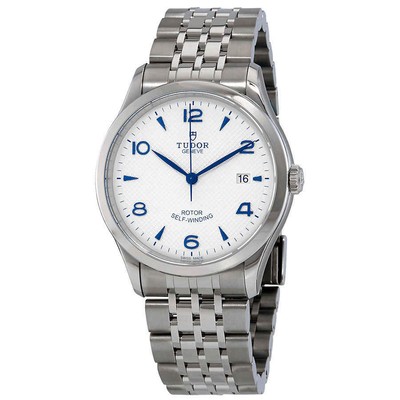 Pre-owned Tudor 1926 Automatic 39 Mm Opaline Dial Men's Watch M91550-0005