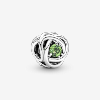 New 100% Authentic Pandora August Birthstone Eternity Circle Charm ~790065C03~