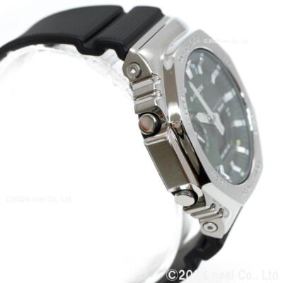 Pre-owned Casio G-shock Gbm-2100a-1a3jf Men Watch Metal Case Bluetooth Analog Digital