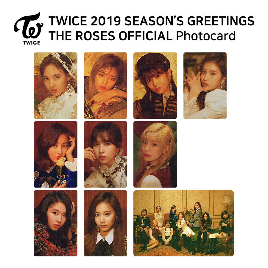 Amazon.com: Twice - Twice 2019 Season's Greetings The Roses