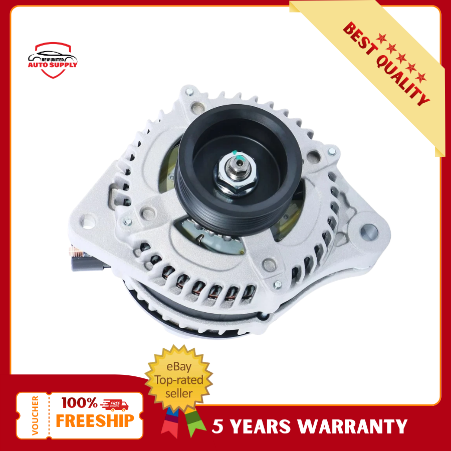 Alternator 11030A 110A 12V CW 6-Groove for 04-12 Honda Hyundai L4 2.0L V6 3.0L