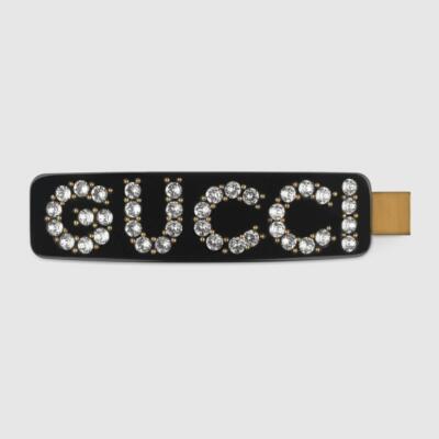 PICKY rhinestone hair clip （BLACK LOGO） ✨BEST SELLING ITEMS】All Rhinestone Hair Clip(BLACK LOGO
