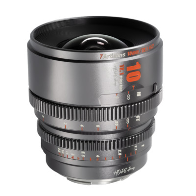 7artisans 10mm S35 Hope Prime T2.1 Cinema titanium Lens for Micro M4/3 Camera