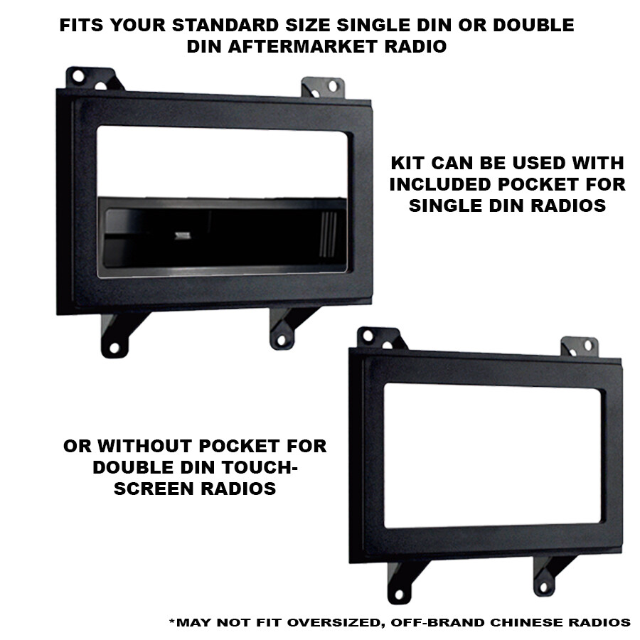 95-97 Chevy GMC S10 Blazer Radio Dash Install Kit+Wire Harness 1995