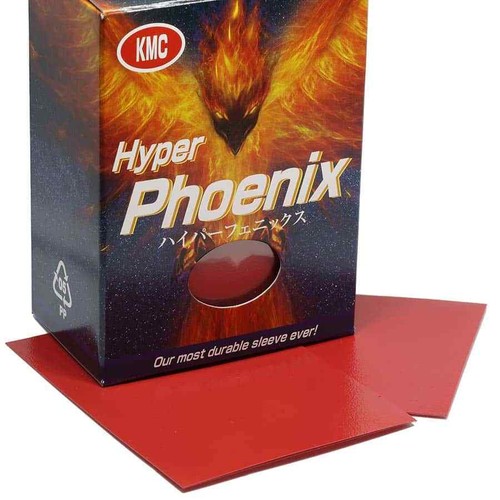 Рукава KMC: Матовые Hyper Phoenix Red