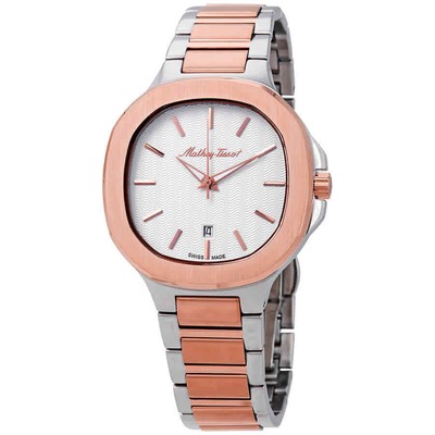 Мужские часы Mathey-Tissot Evasion с белым циферблатом H152RA