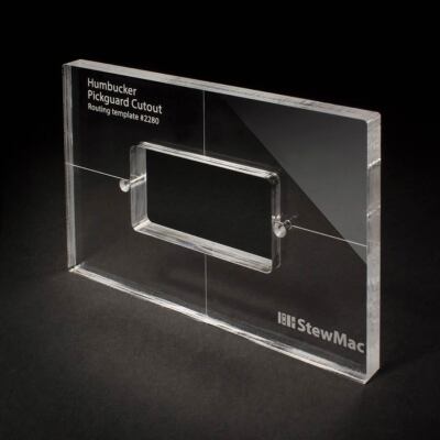 STEWMAC SM2280 Pickup-Frässchablone für Humbucker