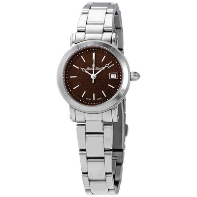 Mathey-Tissot City Женские часы с металлическим коричневым циферблатом D31186MAM