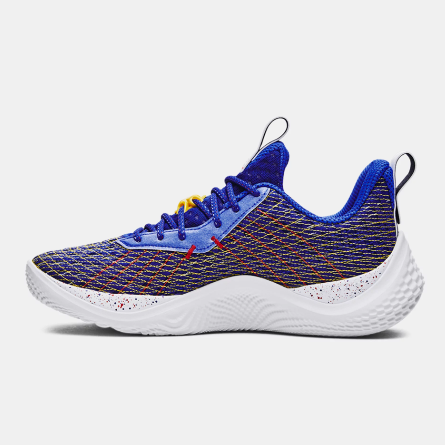 Pre-owned Under Armour Curry Flow 10 Basketball Shoes 'curry-fornia' (3026949-400) In Blue