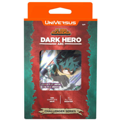 UniVersus: My Hero Academia - Колода челленджеров Dark Hero Arc