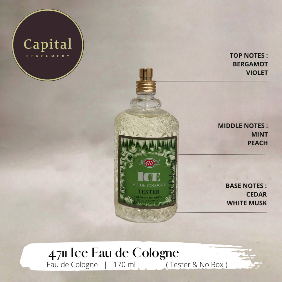 4711 Ice Eau De Cologne 170ml | Spary 4711 Ice Eau De