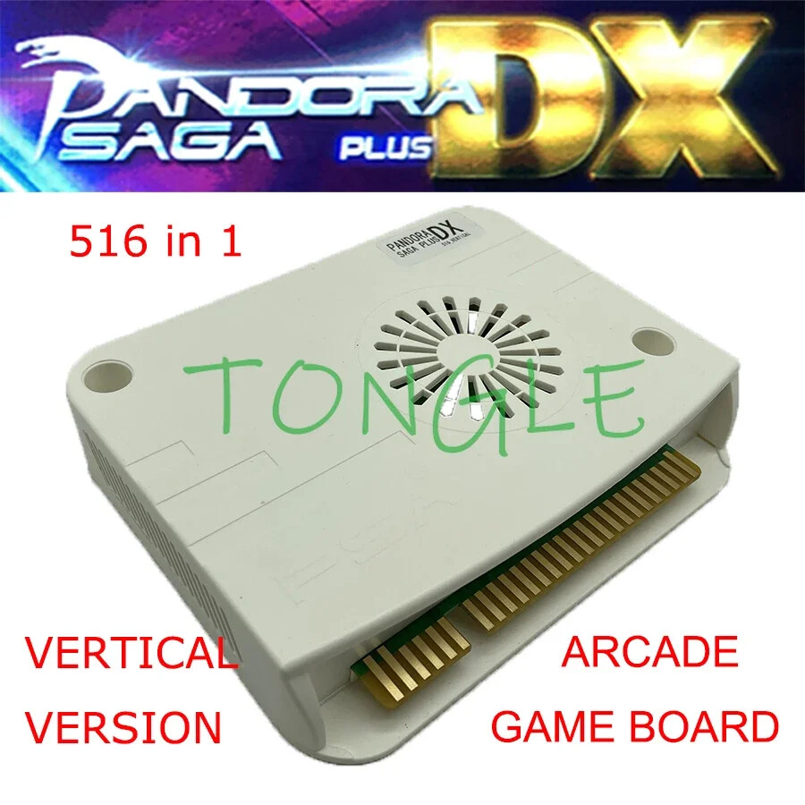 Pandora SAGA Box PLUS DX 516 In 1 Vertical Arcade JAMMA Machine