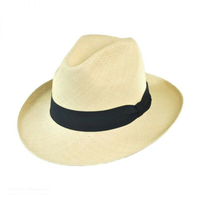 CRIMIE PANAMA HAT DANIEL【XL】 Genuine Handmade Folder Panama Hat With Travel Tube From
