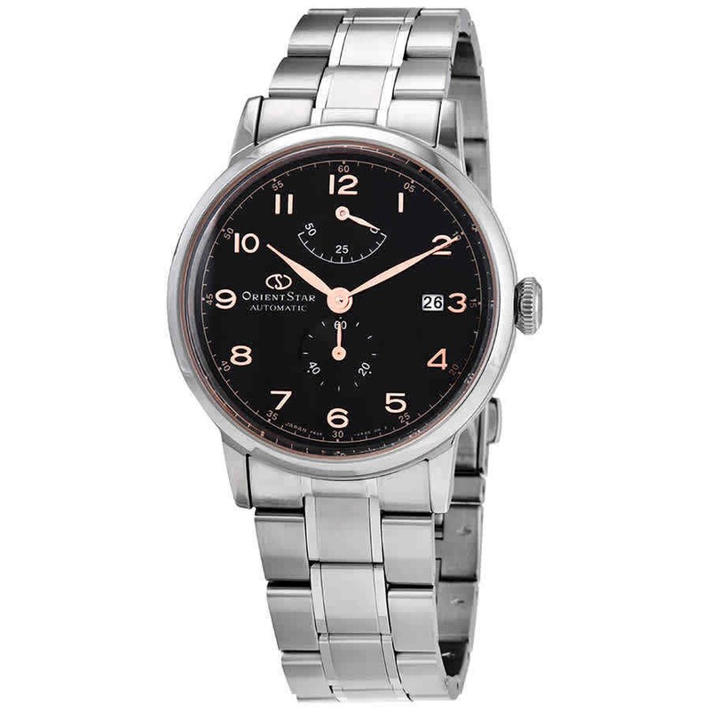 Orient Star Automatic Black Dial Men Watch REAW0001B00B