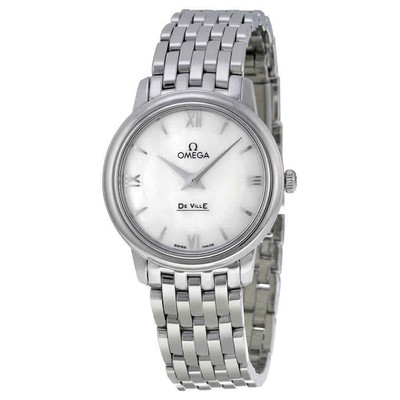 Omega De Ville Prestige MOP Dial Ladies Watch 424.10.27.60.05.001