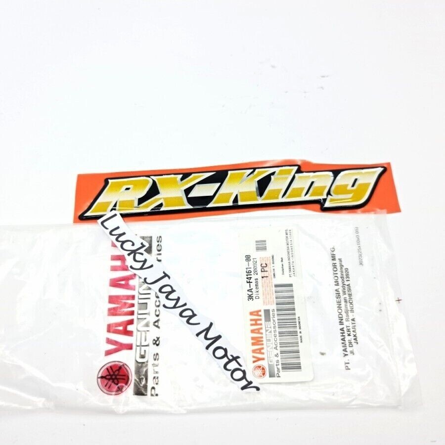 Genuine Parts Yamaha RX King 2001/2 20TH Anniversary Edition Logo 3KA-F4161-00