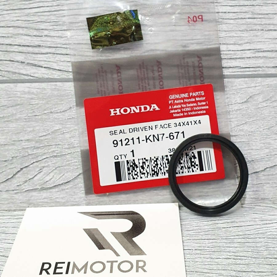 Genuine Parts Honda PCX 125 2010-2024 Seal Driven Face 34x41x4 91211-KN7-671