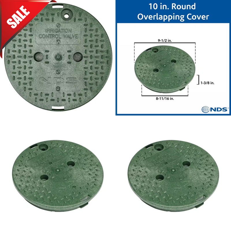 10 In. Round Standard Series Valve Box Cover,