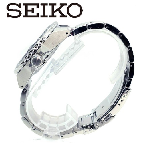 Pre-owned Seiko Prospex King Samurai Black Srpe35k1 Automatic Sapphire Watch