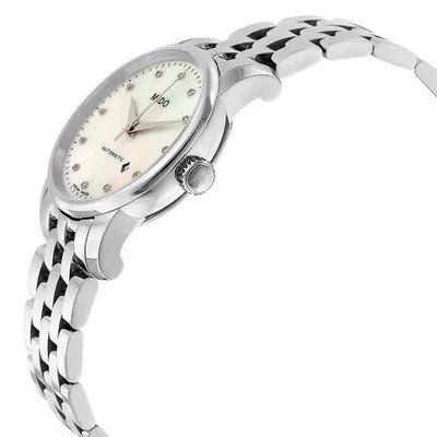 Pre-owned Mido Baroncelli Automatic Mop Dial Ladies Watch M76004691