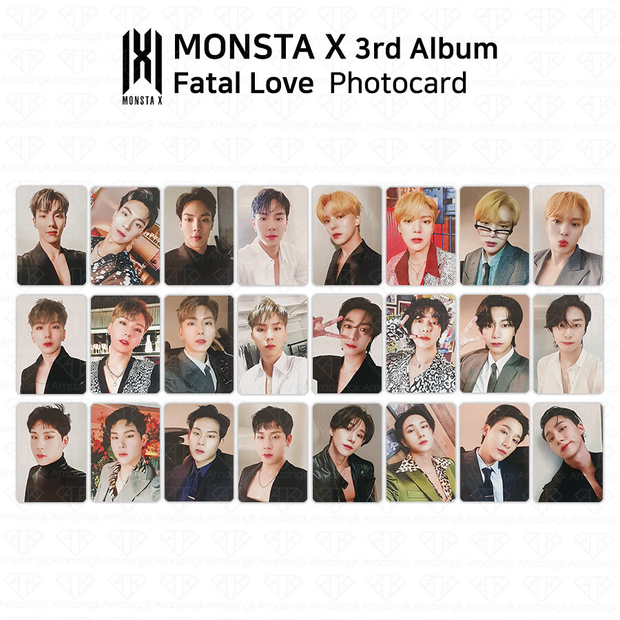 MONSTA X ミニョク FATAL LOVE SUBK 特典 トレカ 무무 🐰 on X: 
