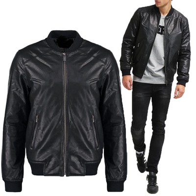 NSTRA PRODUZIONE ARTIGIANALE ELUXURY MADE IN ITALY JACKE HERREN IN DI LEDER 100% MANN LEATHER JACKE KLEIDUNG HOMME CUIR R57A