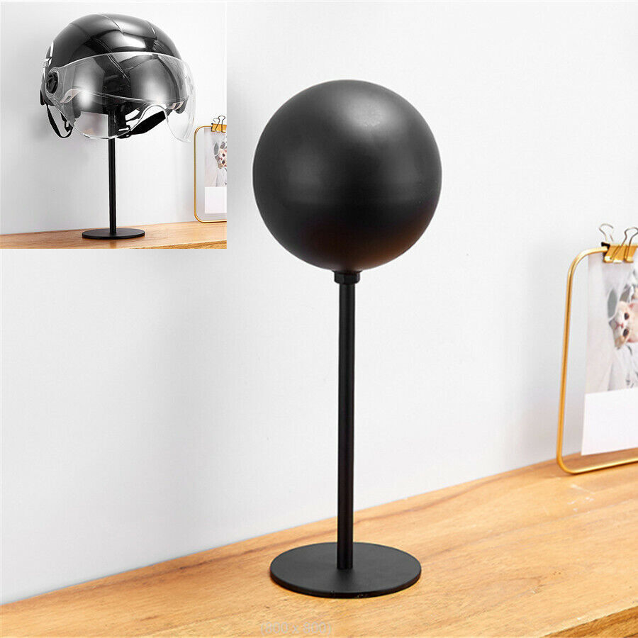 Helmhalterung Aus Rohem Holz - Stylischer Ständer Für Motorradhelme, Jacken Und Ausrüstung