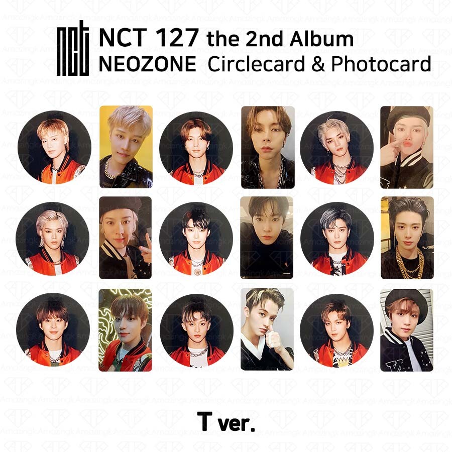NCT127 2nd Album NCT #127 NEO ZONE Official Photocard Circle card