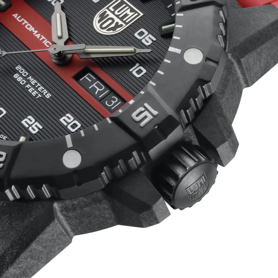 Pre-owned Luminox Master Carbon Seal Limited Edition Automatic Watch Sellita Sw 220-1