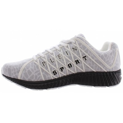 PLEIN SPORT HERREN SNEAKERS PLEIN SPORT EDWARD WHITE RUNNER WEISS