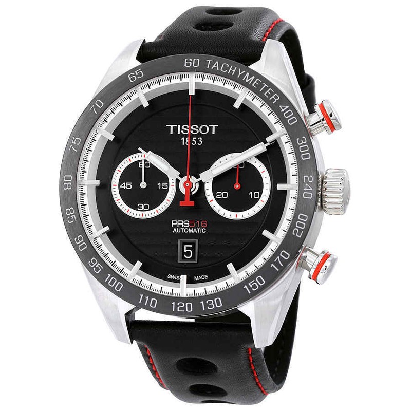 tissot prs 516 automatic chronograph men's watch
