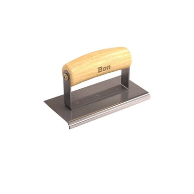 Bon 12-438 Edger - Stainless Steel 6-in. X 3-in. - 1/4-in. Radius X 3/8-in. Lip