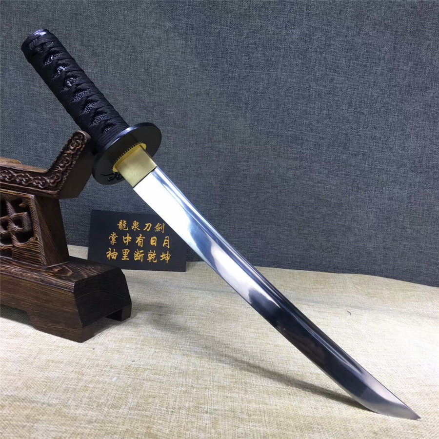 Tanto Japanese Wakizashi Sword Samurai Katana Sharp 1095 High Carbon Steel Sharp Ebay