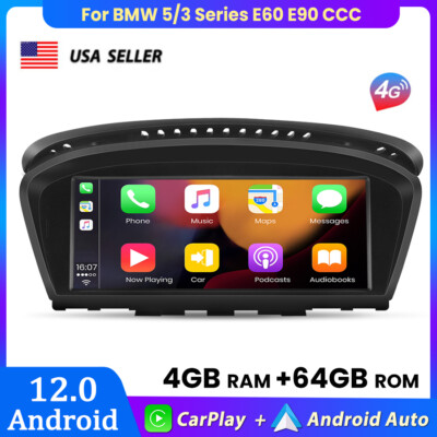 8.8'' For BMW 3 5 Series E90 E60 CCC 2004-2008 Carplay Android12 Radio 8-Core GPS