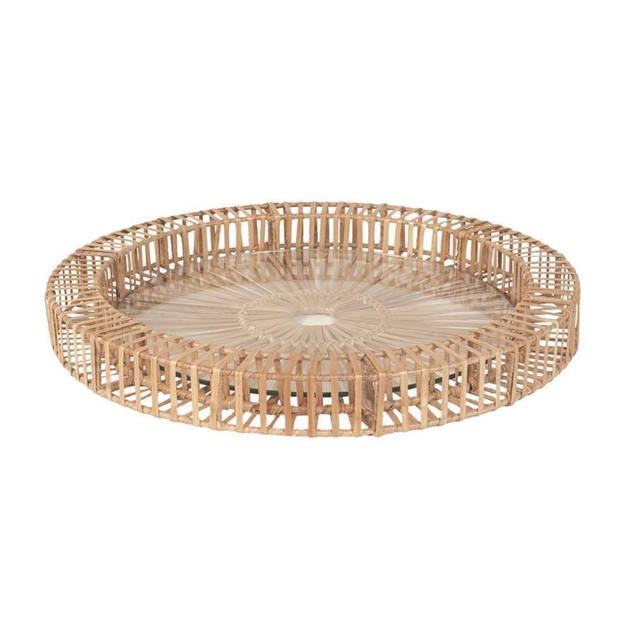 Rattan Serving Trays