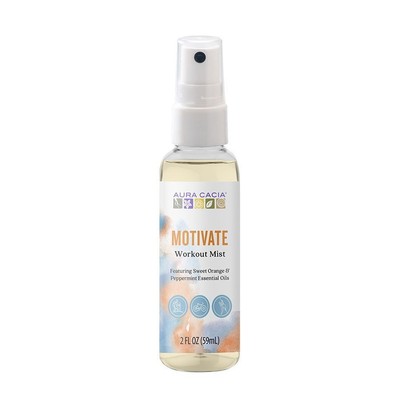 Aura Cacia Motivate Workout Mist 2 жидких унции жидкости