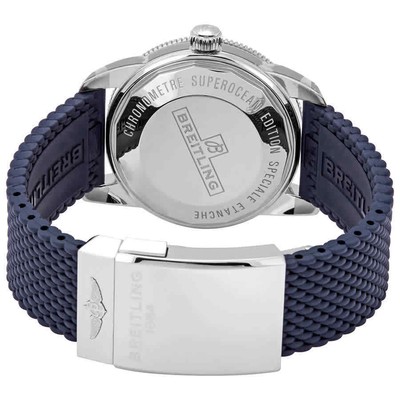 Pre-owned Breitling Superocean Heritage Ii Automatic Chronometer 42 Mm Blue Dial Men's