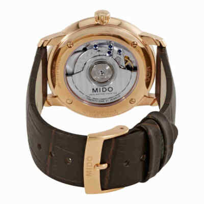 Pre-owned Mido Baroncelli Ii Automatic Men's Watch M027.407.36.080.00